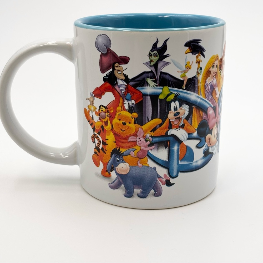 Disney Characters Coffee Cup Mug by Jerry Leigh Mickey & Friends Princesses Pooh